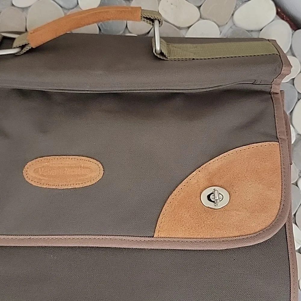 Vintage McGuire Nicholas briefcase messenger bag